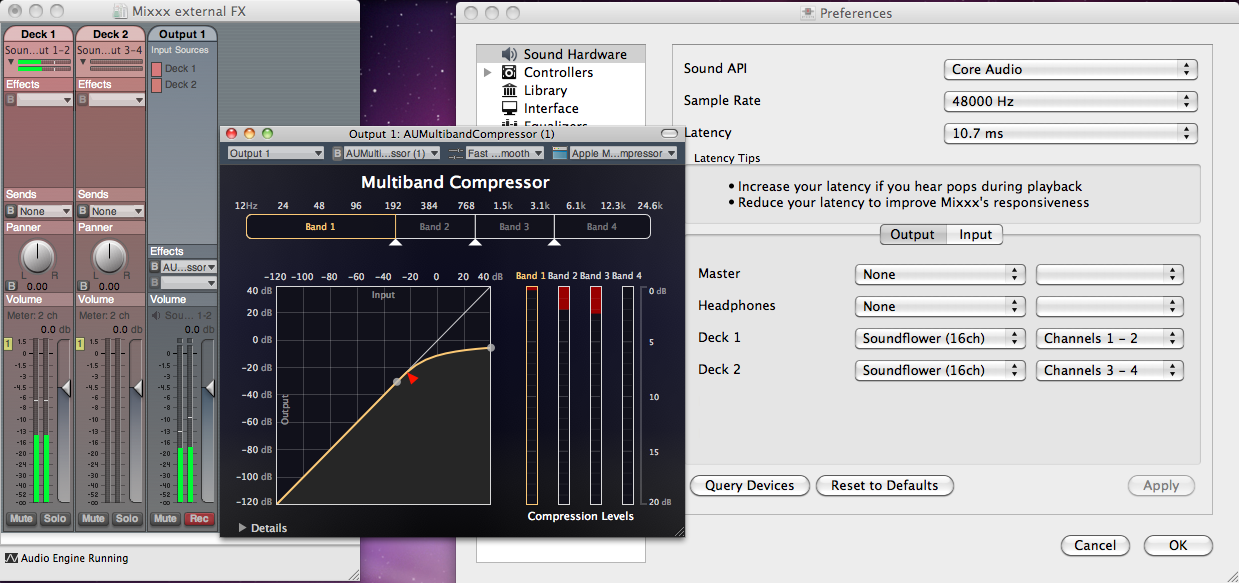 The Au Lab routing for external effects